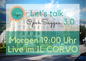 Stadtteilfreunde OpenSaggen Treffen im Il Corvo